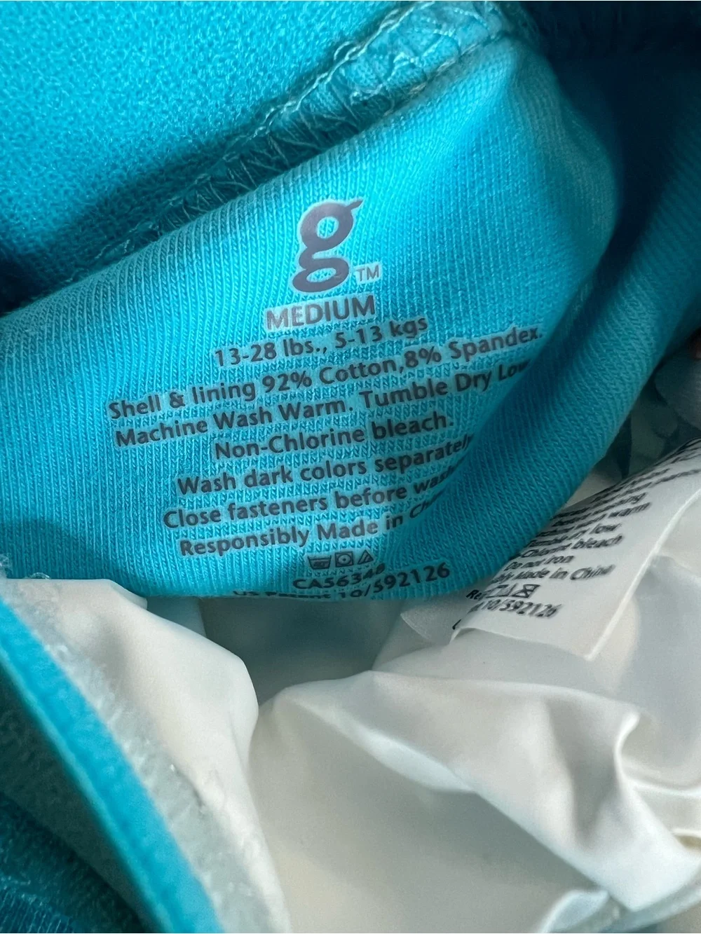 G Diapers Reusable Cloth Diaper Cover Bundle - Blue, Orange, White